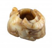 CHINESE MUTTONFAT JADE TAOTIE