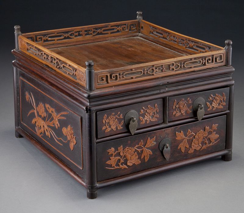 Chinese nanmu rosewood and