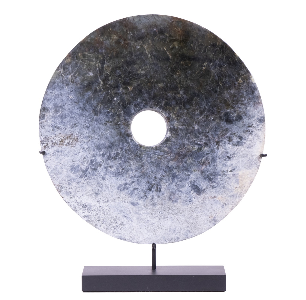 CHINESE NEOLITHIC JADE BI-DISC
