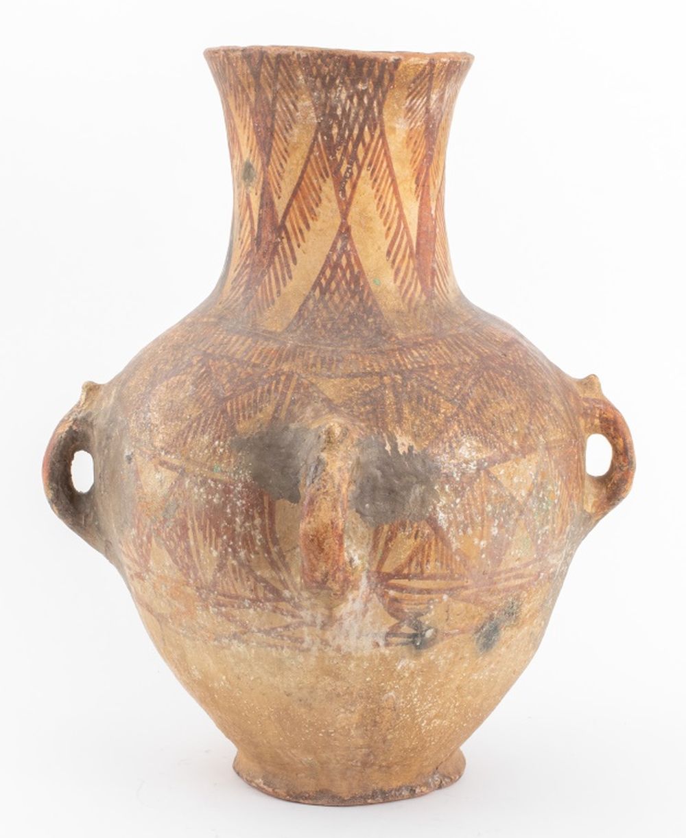 CHINESE NEOLITHIC LARGE PAINTED
