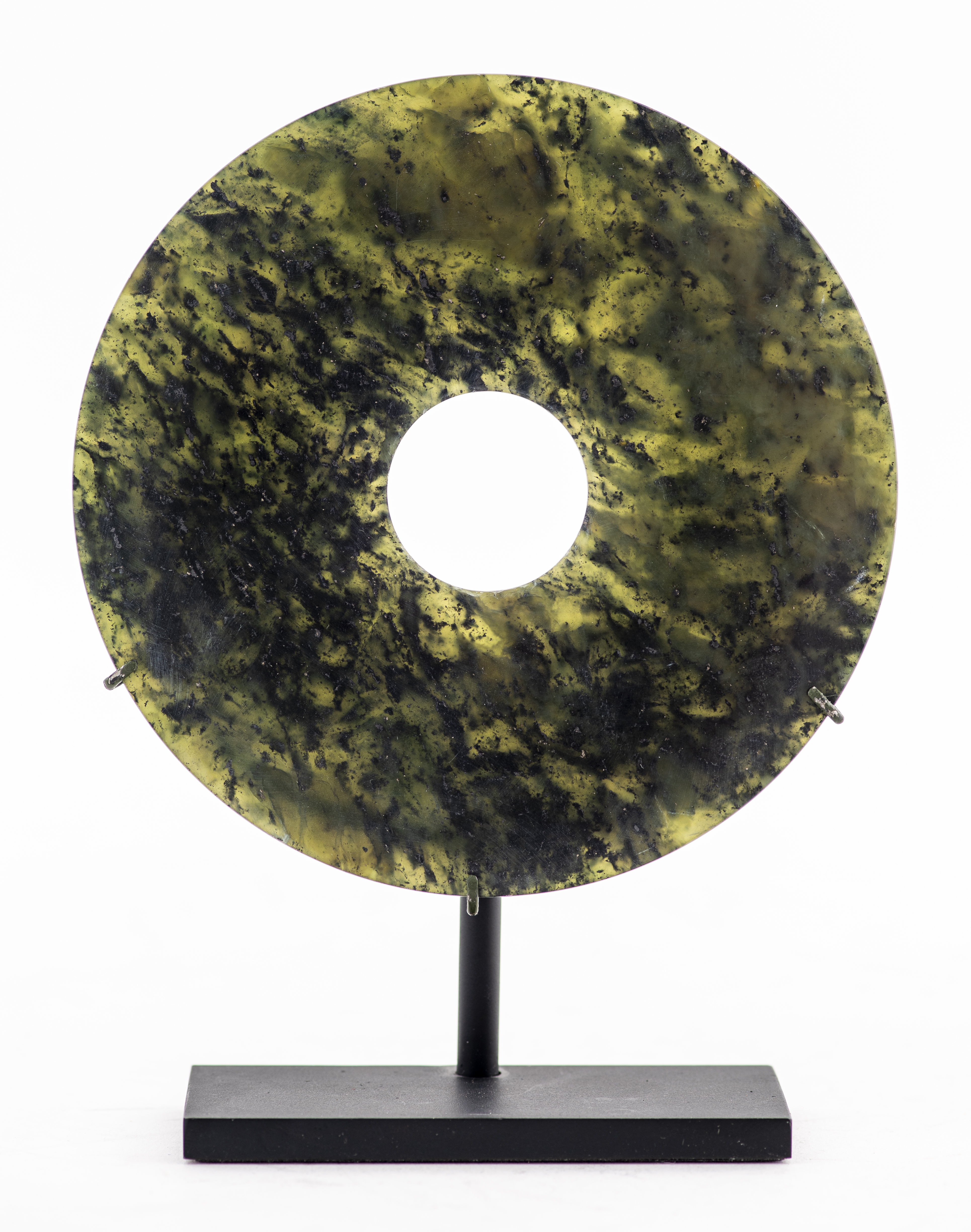 CHINESE NEOLITHIC PERIOD JADE BI