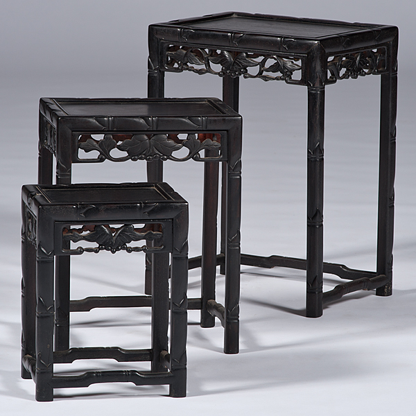 Chinese Nesting Tables Chinese. A