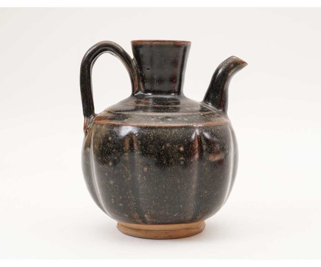 Chinese northern blackware wine pot