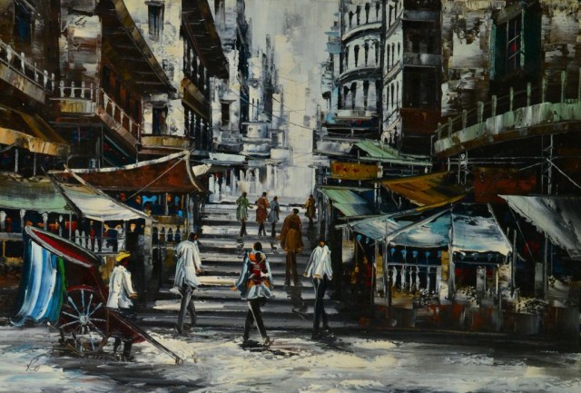 Chinese Oil Painting on