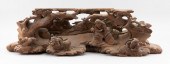 CHINESE OPEN-CARVED WOOD ALTAR