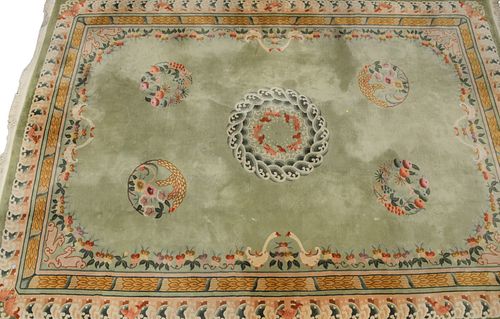 CHINESE ORIENTAL CARPET, WITH