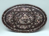 CHINESE OVAL MOTHER OF PEARL P