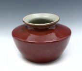 CHINESE OX BLOOD AND CELADON C
