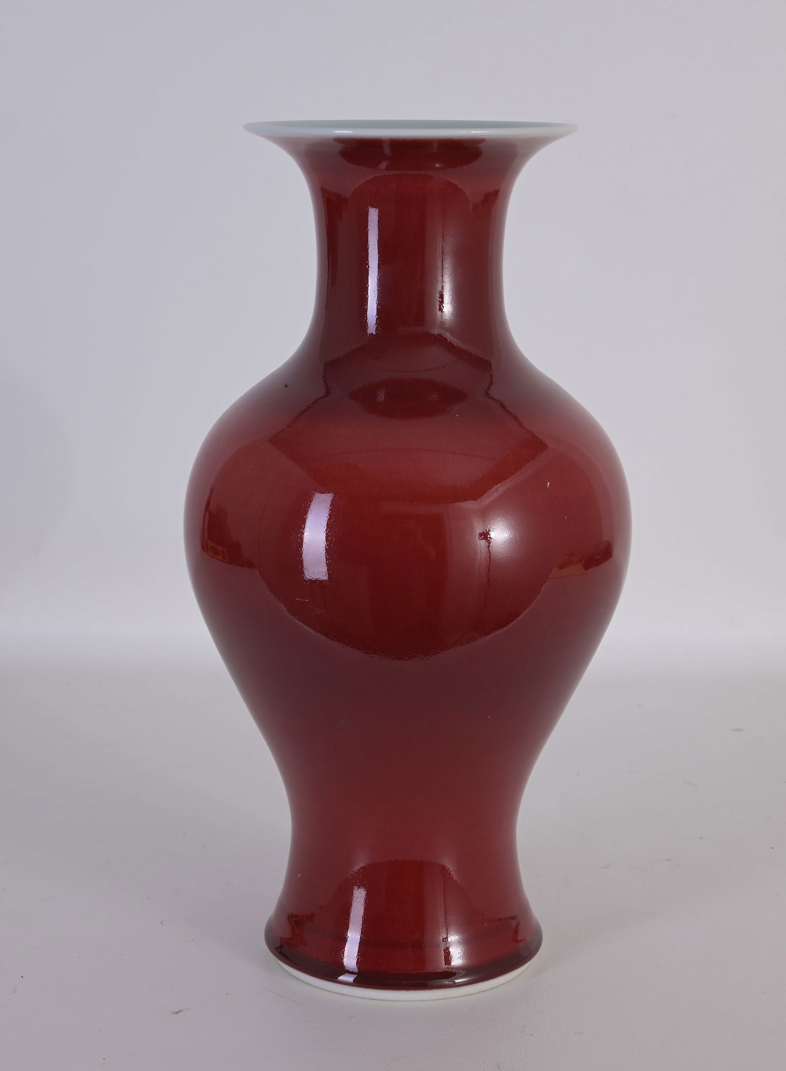 CHINESE OX-BLOOD PORCELAIN