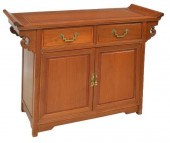 CHINESE PAGODA STYLE CONSOLE C