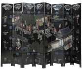 CHINESE PAINTED &AMP; LACQUERE