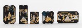 CHINESE PAINTED BLACK INK CAKE