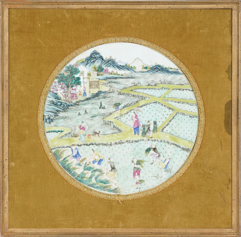 CHINESE PAINTED PORCELAIN