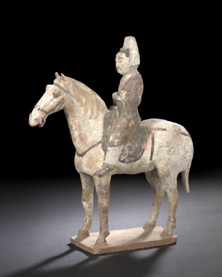 Chinese Painted Terra Cotta