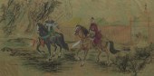 Chinese Painting on Cork Paper