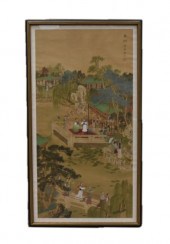 CHINESE PAINTING ON SILK, SHEN