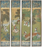 CHINESE PAINTINGS (4), BEAUTIE