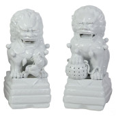 CHINESE PAIR OF BLANC DE CHINE