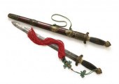 Chinese pair of 'double swords