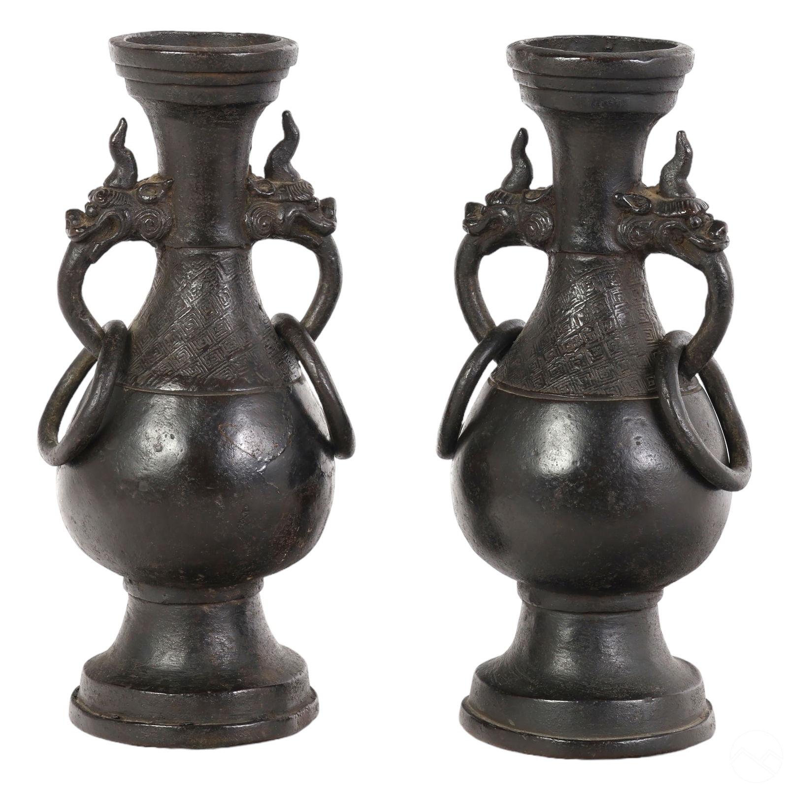 CHINESE PAIR OF MING YUAN DYNASTY