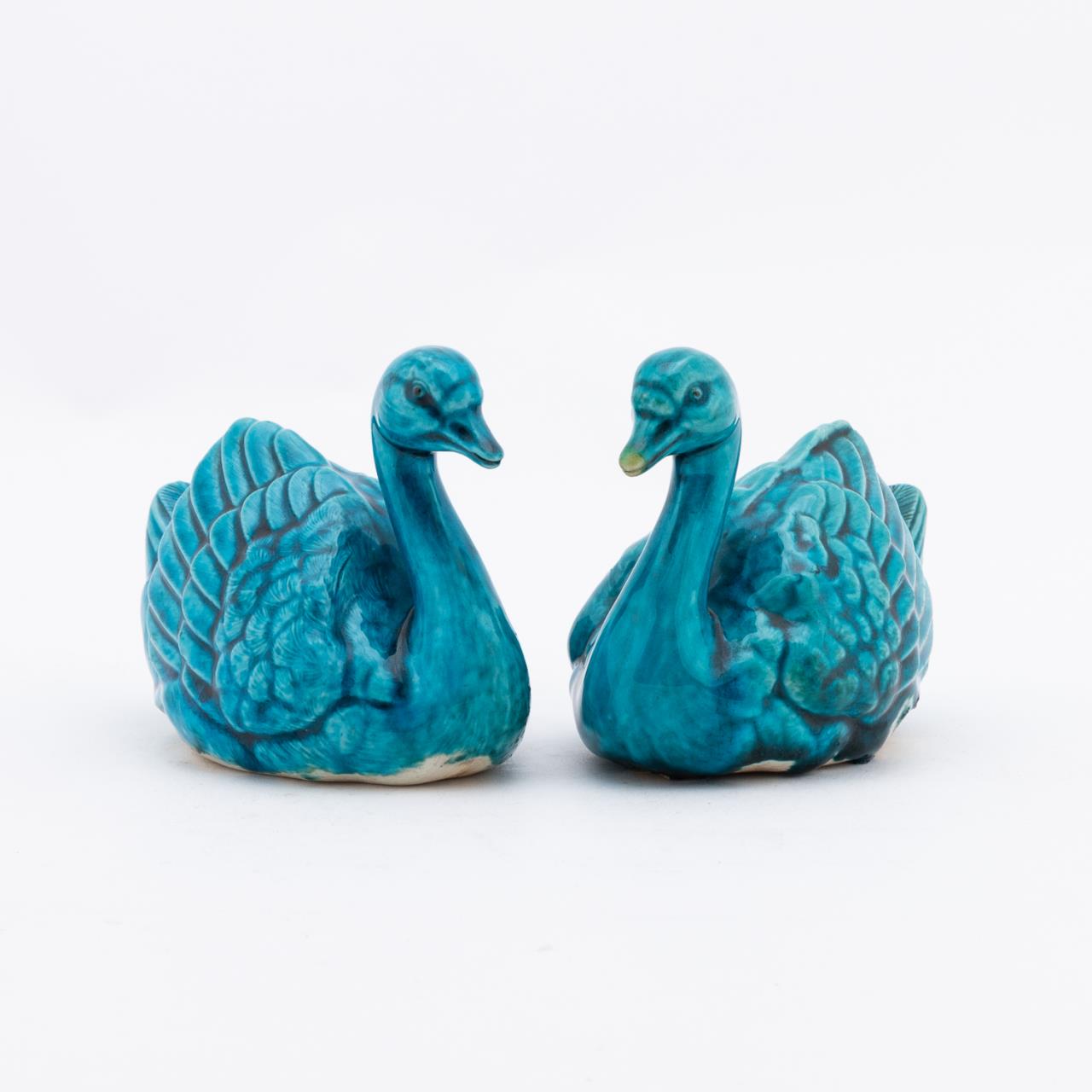 CHINESE, PAIR OF TURQUOISE GLAZE