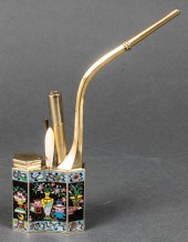 CHINESE PAKTONG CLOISONNE ENAM