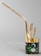 CHINESE PAKTONG CLOISONNE ENAM
