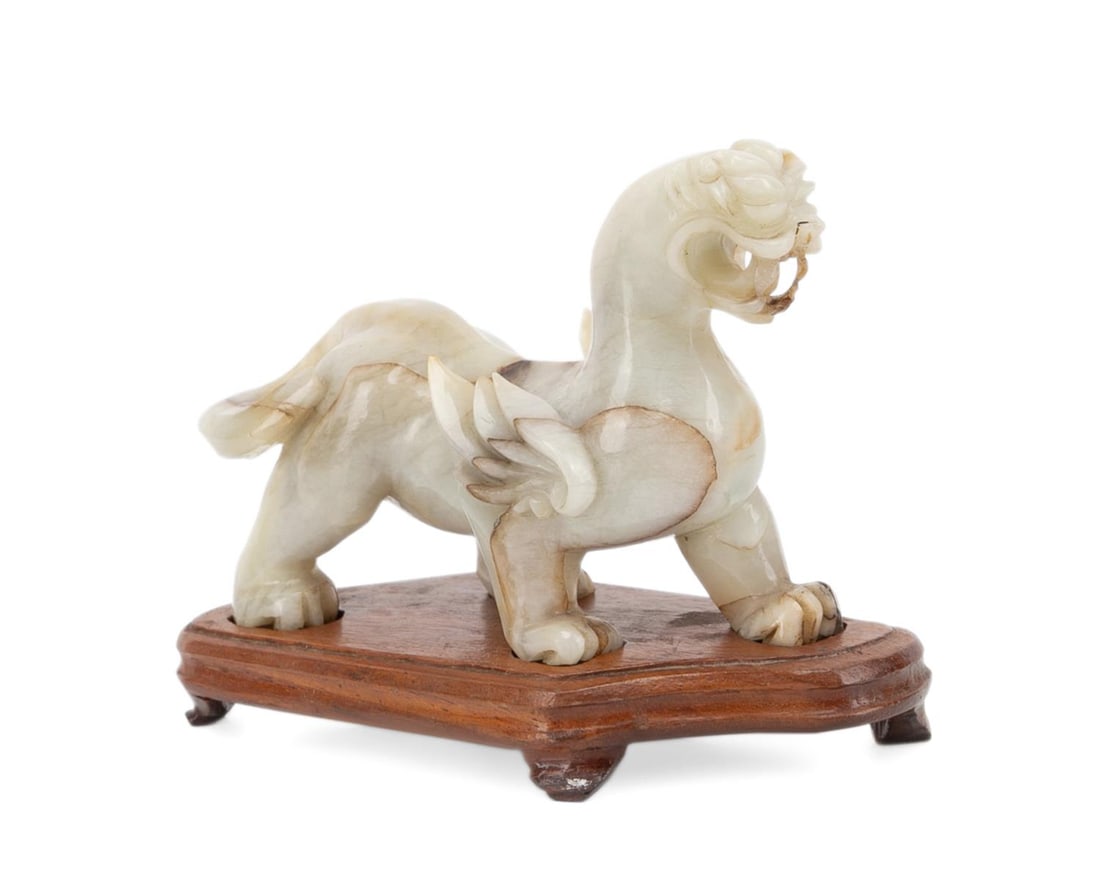 CHINESE PALE NEPHRITE CARVED