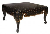 CHINESE PARCEL GILT BLACK LACQ