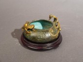 CHINESE PARCEL GILT BRONZE BRU