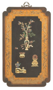 CHINESE PARCEL GILT LACQUERED