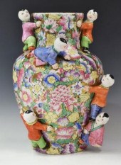 CHINESE PARCEL GILT THOUSAND F