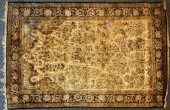 CHINESE PARTIAL SILK RUG, 5 FT