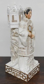CHINESE PARTIALLY DECORATED CE