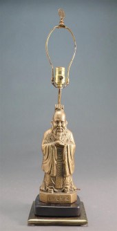 CHINESE PATINATED METAL LOHAN