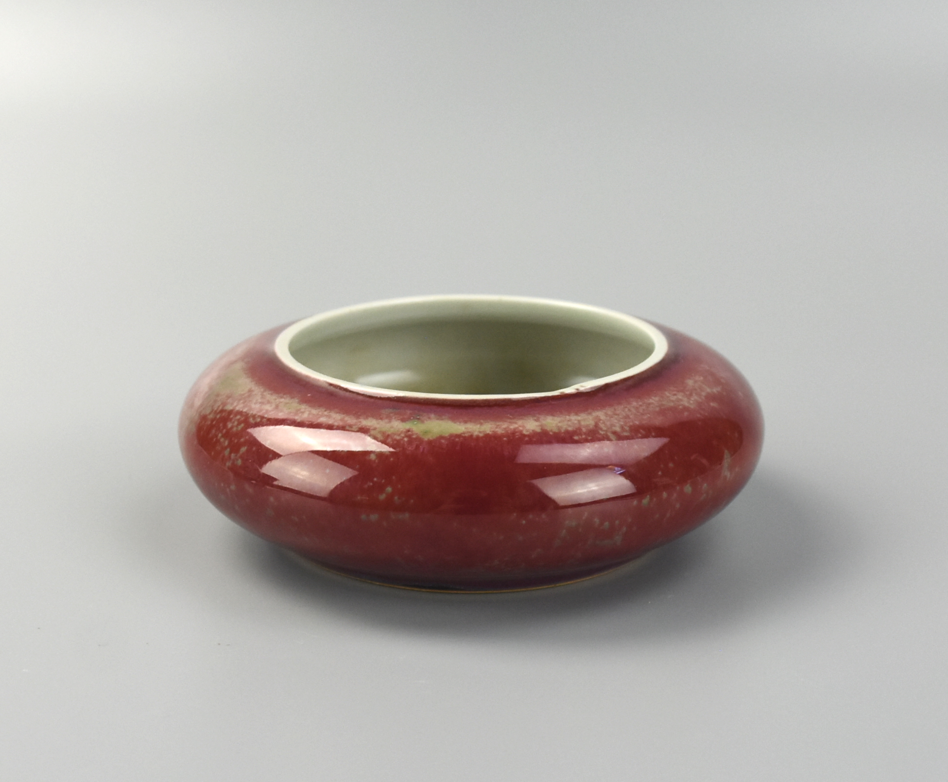 CHINESE PEACH-BLOOM GLAZE WASHER
