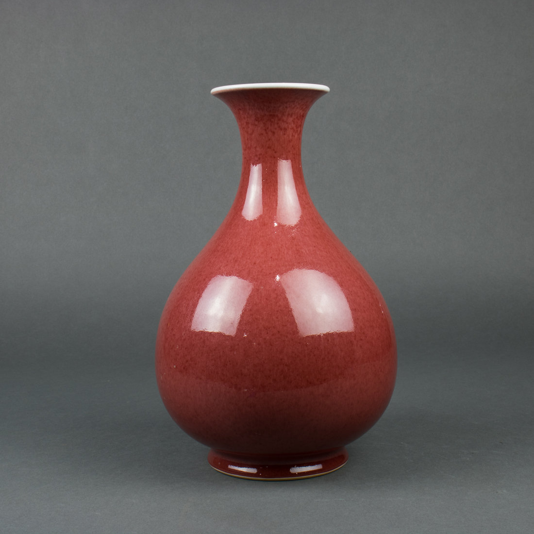 CHINESE PEACH-BLOOM GLAZED YUHUCHUN