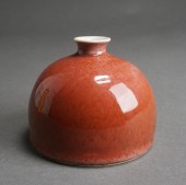 CHINESE PEACH BLOOOM PORCELAIN