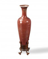 CHINESE PEACH BLOSSOM GLAZED V