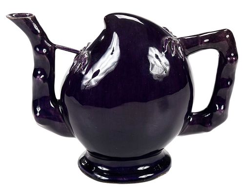 CHINESE PEACH FORM PORCELAIN