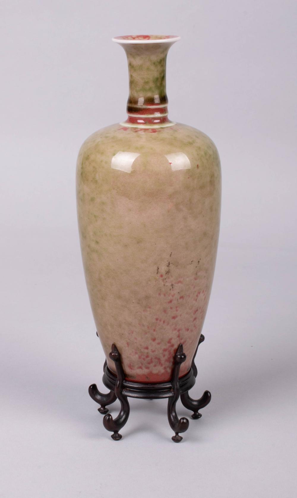 CHINESE PEACHBLOOM-GLAZED