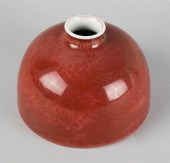 CHINESE PEACHBLOOM GLAZED BEEH