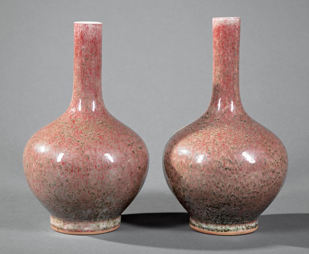 CHINESE PEACHBLOOM GLAZED PORCELAIN