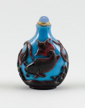 CHINESE PEKING BLUE OVERLAY GL