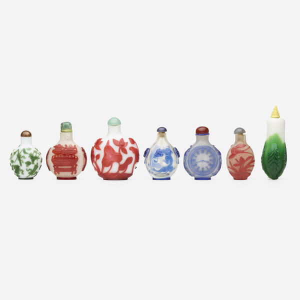 Chinese. Peking glass snuff