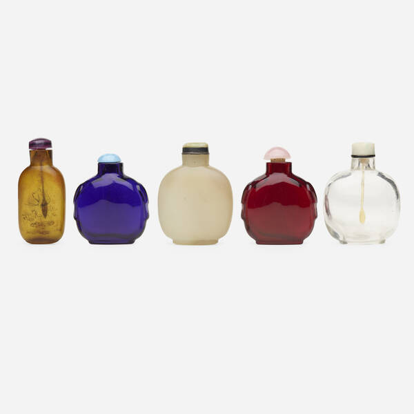 Chinese. Peking glass snuff