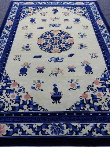 CHINESE PEKING RUG, CIRCA