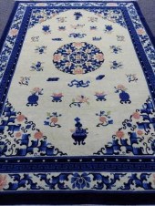 CHINESE PEKING RUG, CIRCA 1960