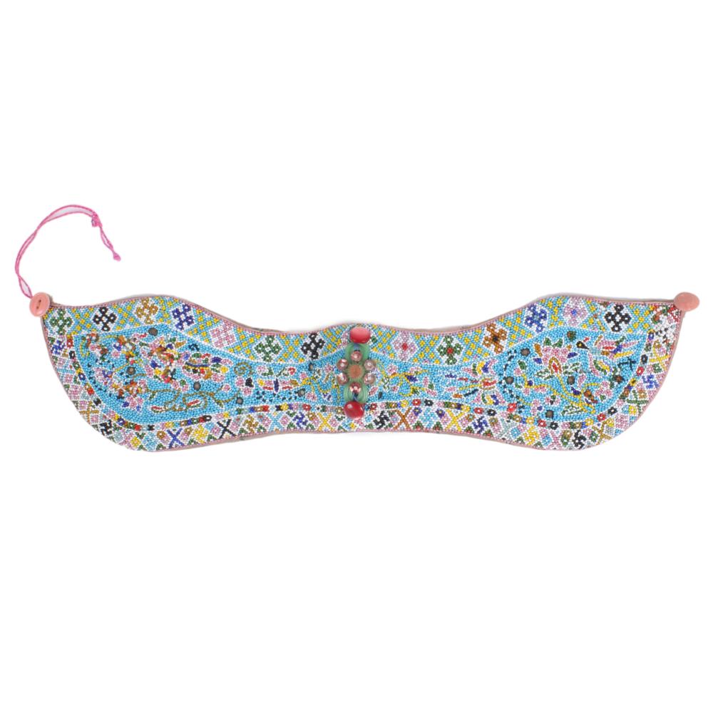 CHINESE PERANAKAN GLASS BEADED