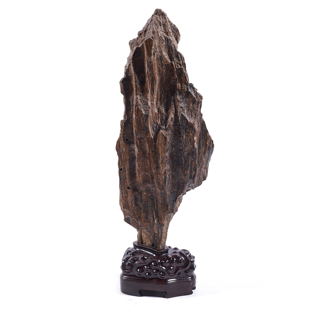 CHINESE PETRIFIED WOOD SCHOLAR'S